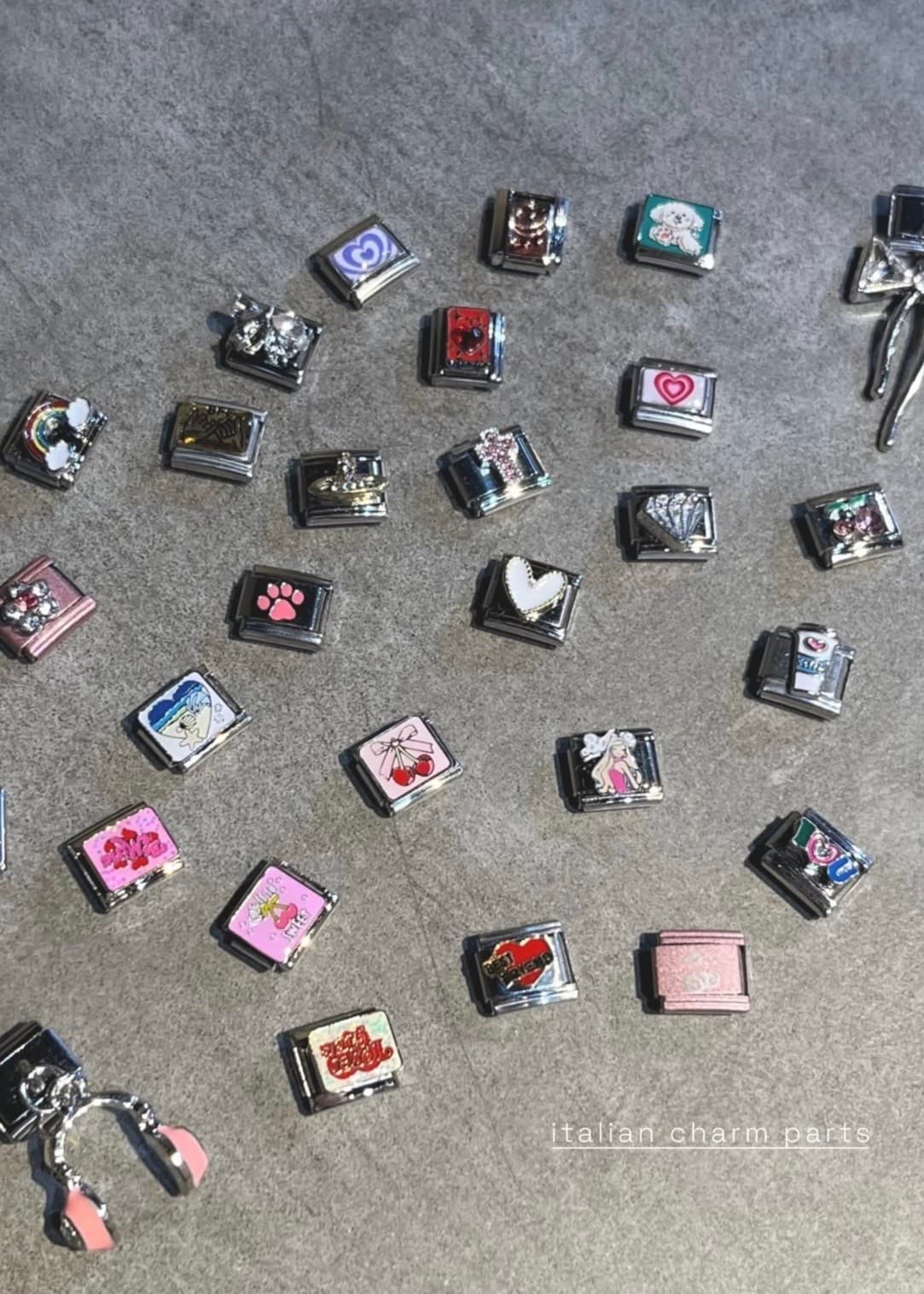 イタリアンチャーム キーリング 制作中 TrendBox体験